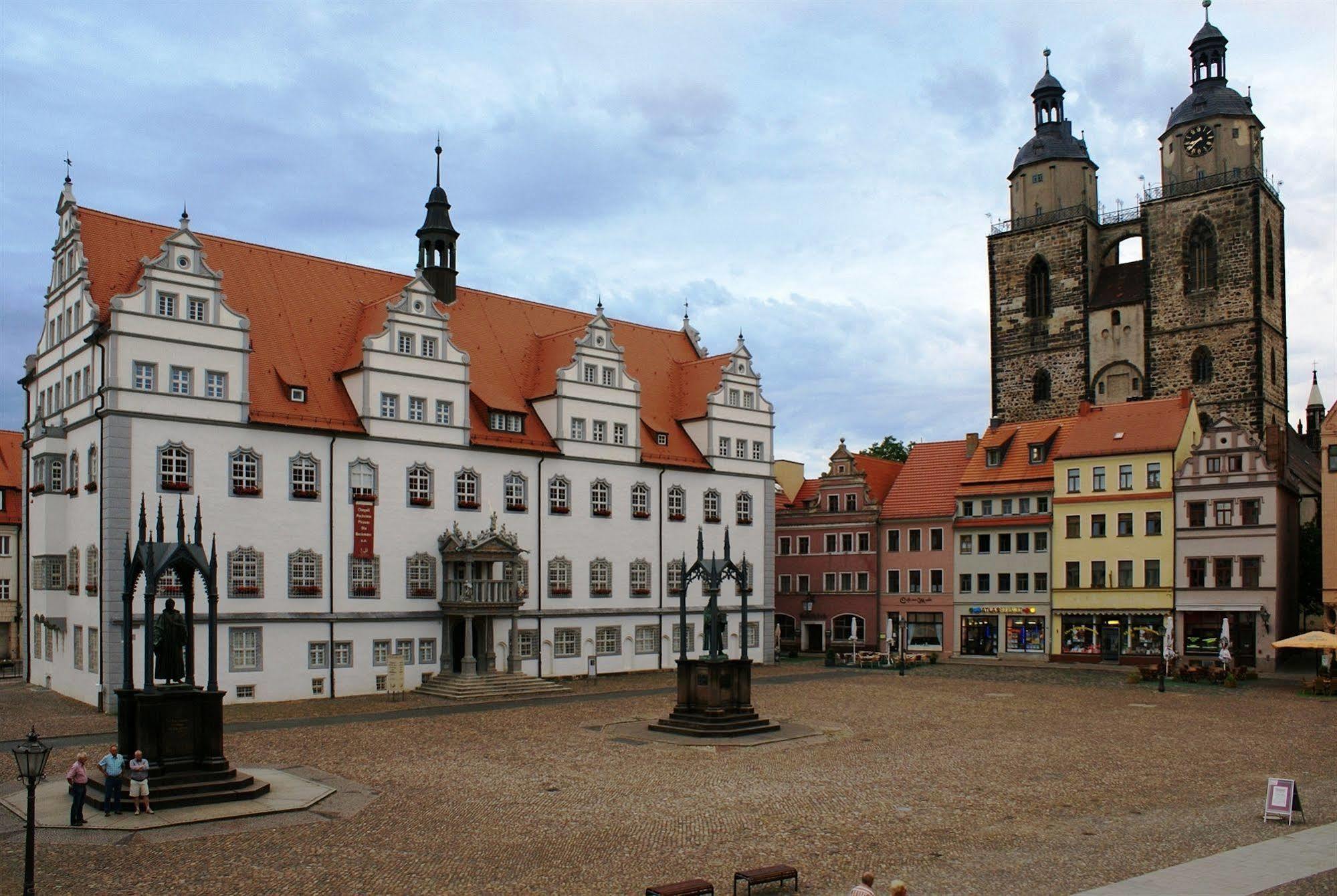 Ringhotel Schwarzer Baer Wittenberg Exterior foto